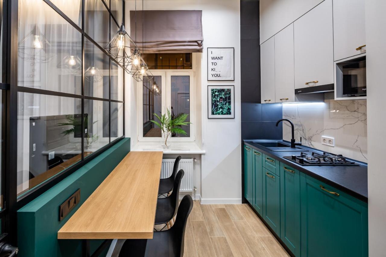Emerald Lux Apartment. Liveinlviv Luaran gambar